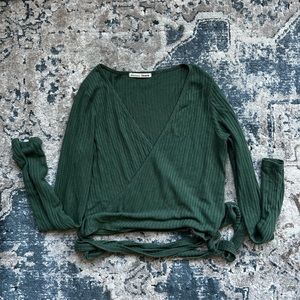 Reformation Patelo Top in Sage